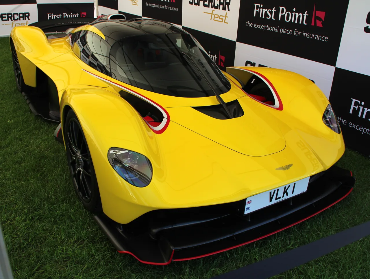 Aston Martin Valkyrie at Supercarfest Runway 2023