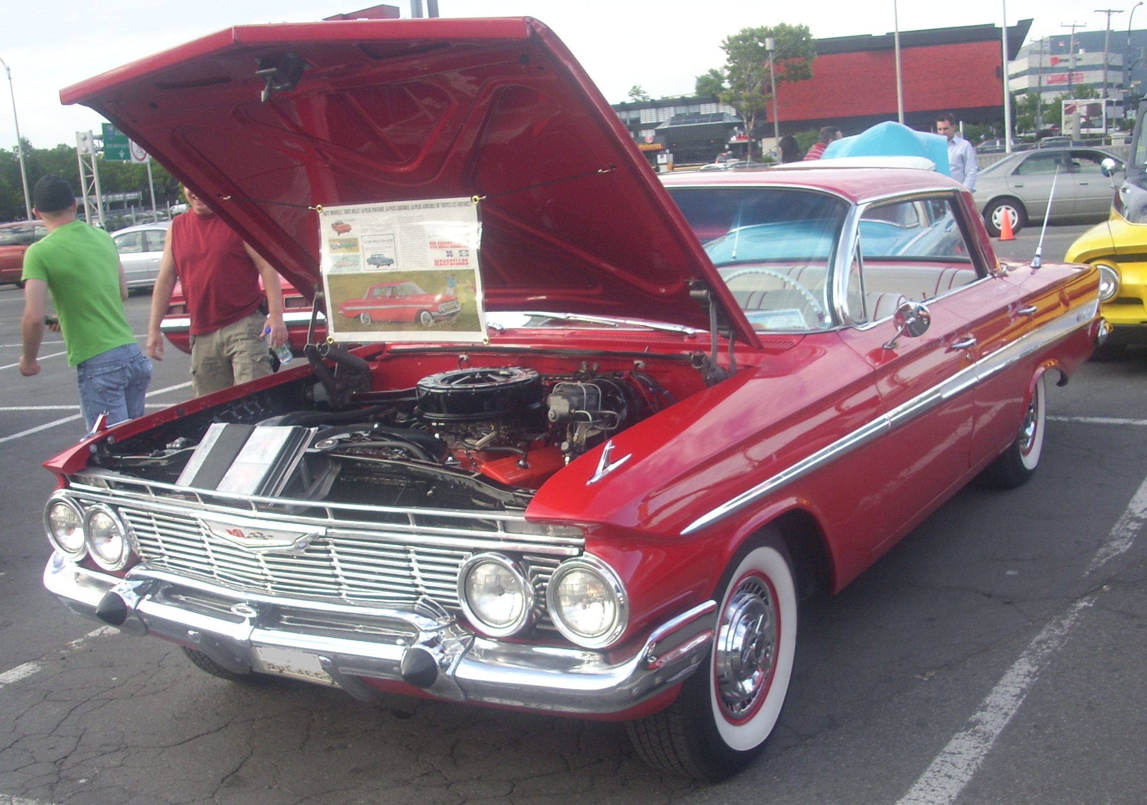 Support visual for 1961 Chevrolet Impala SS: four-door claims examined