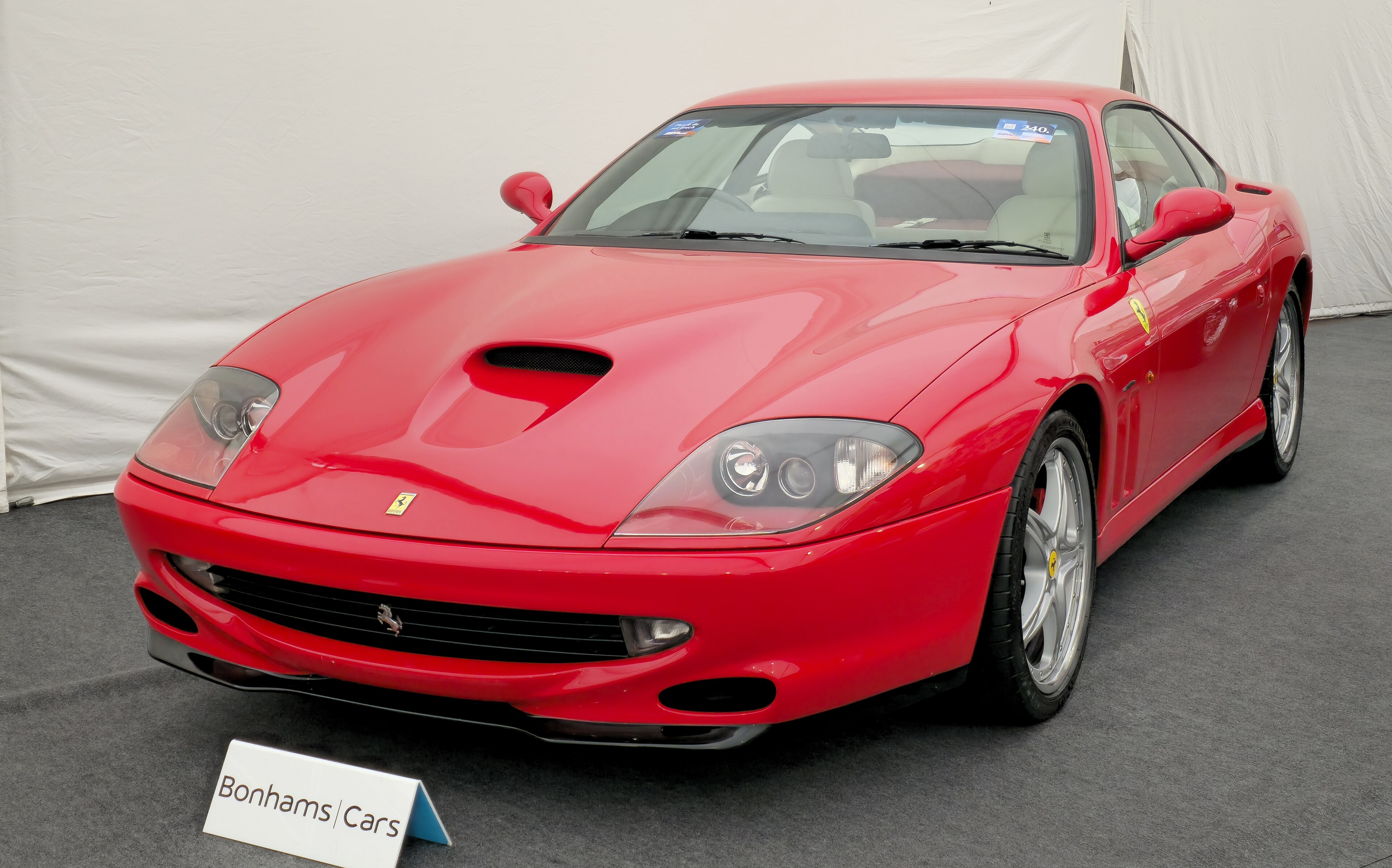 Hero visual for Ferrari 550 road-test retrospective