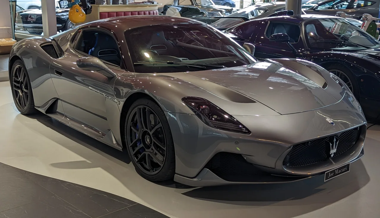 Maserati MC20 photographed in April 2023