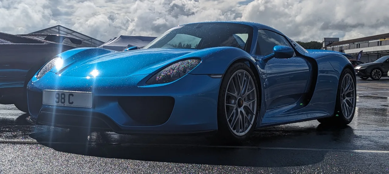 Porsche 918 photographed in July 2023