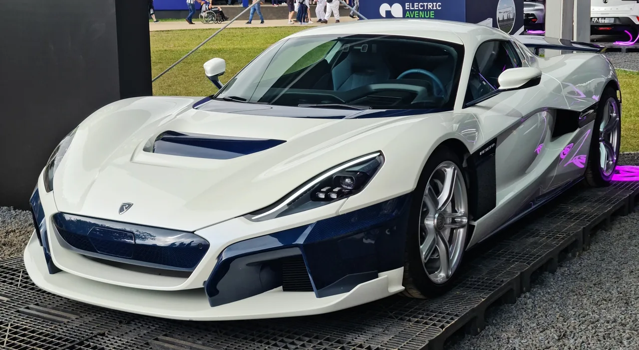 Rimac Nevera at the 2021 Goodwood Festival of Speed
